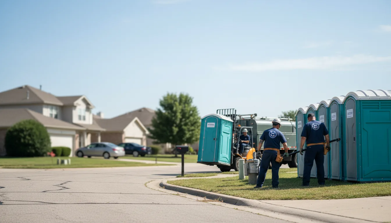 Porta Potty Rental in Belleville, MI near me